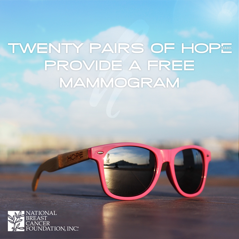 Hope Shades (Pink) | Sunglasses that Give to Charity (Pre-Order Only - Not Shipping Until March 2016)