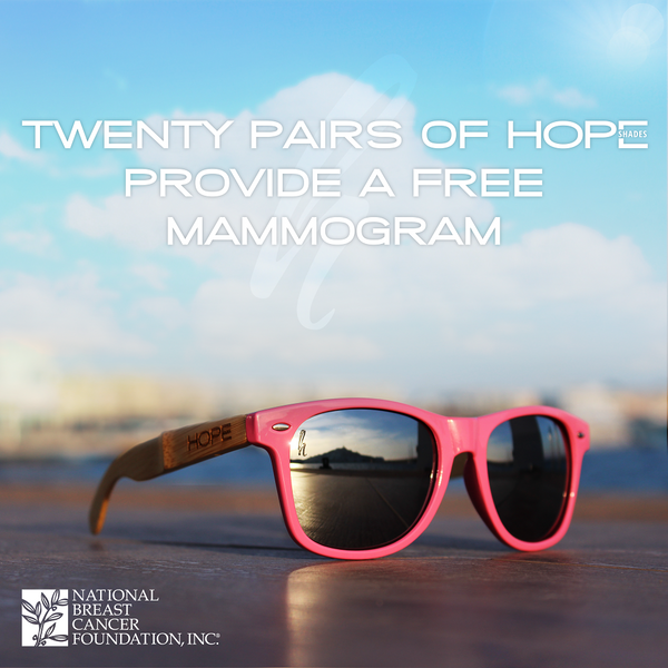Hope Shades (Pink) | Sunglasses that Give to Charity (Pre-Order Only - Not Shipping Until March 2016)